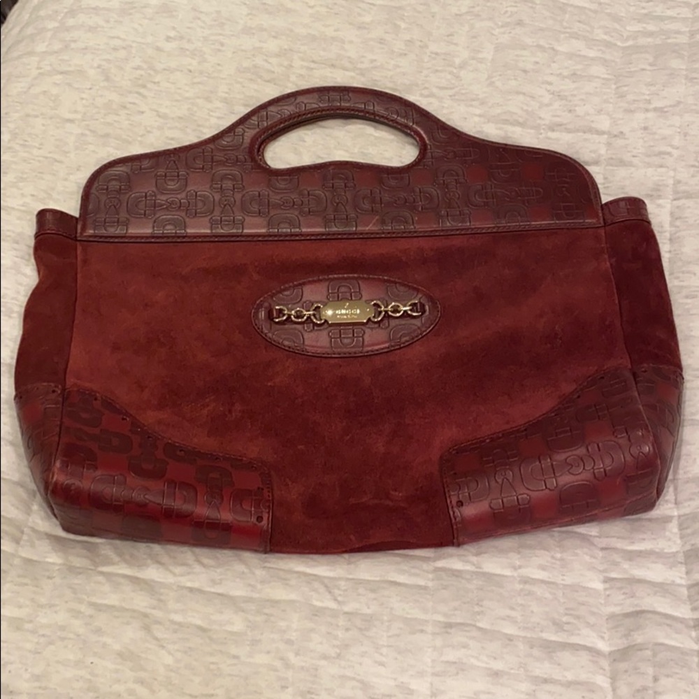 Gucci suede and leather bag. Like new.